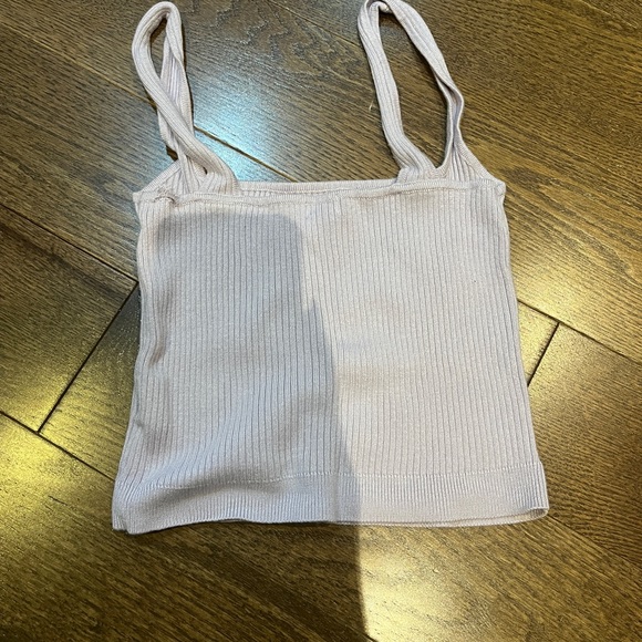 Purple Garage Ribbed Tank - Picture 2 of 3